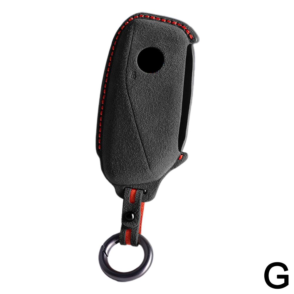 Car Key Case Cover For BMW Series 7 735 I 740 Li X7 X1 U11 2024 I7 G07 LCI XM Keychain Accessories Protector Shell