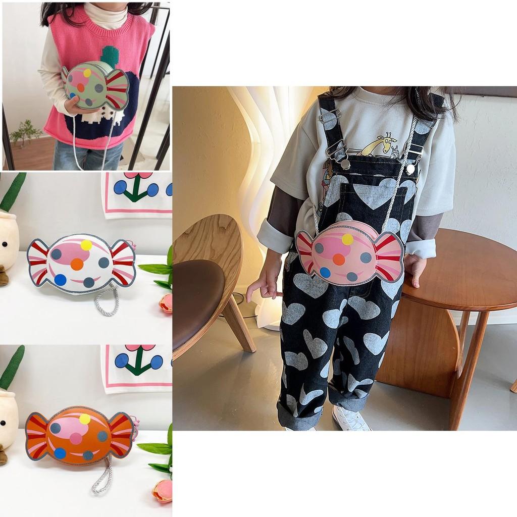 Trendy Mini Candy Bag For Girls Lightweight Breathable Cute Pu Shoulder Purse