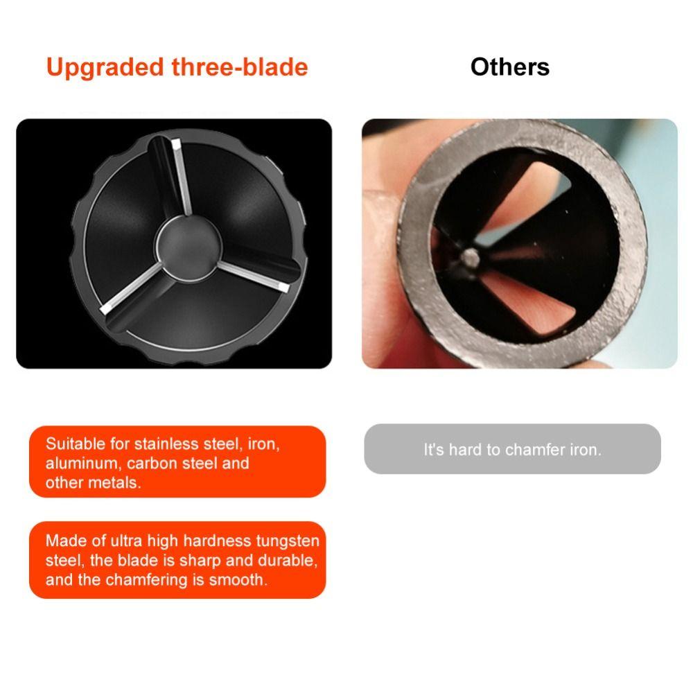 Circle Drill Bit Deburring Thread Remove Burr Durable Deburring External  Repair Bolt