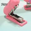 Lightweight Stapler for Pencil Case Mini Cartoon Stapler, Cute Pig Shape, Portable PVC Heavy Duty Documents Shell Binding Tool, Handheld School
