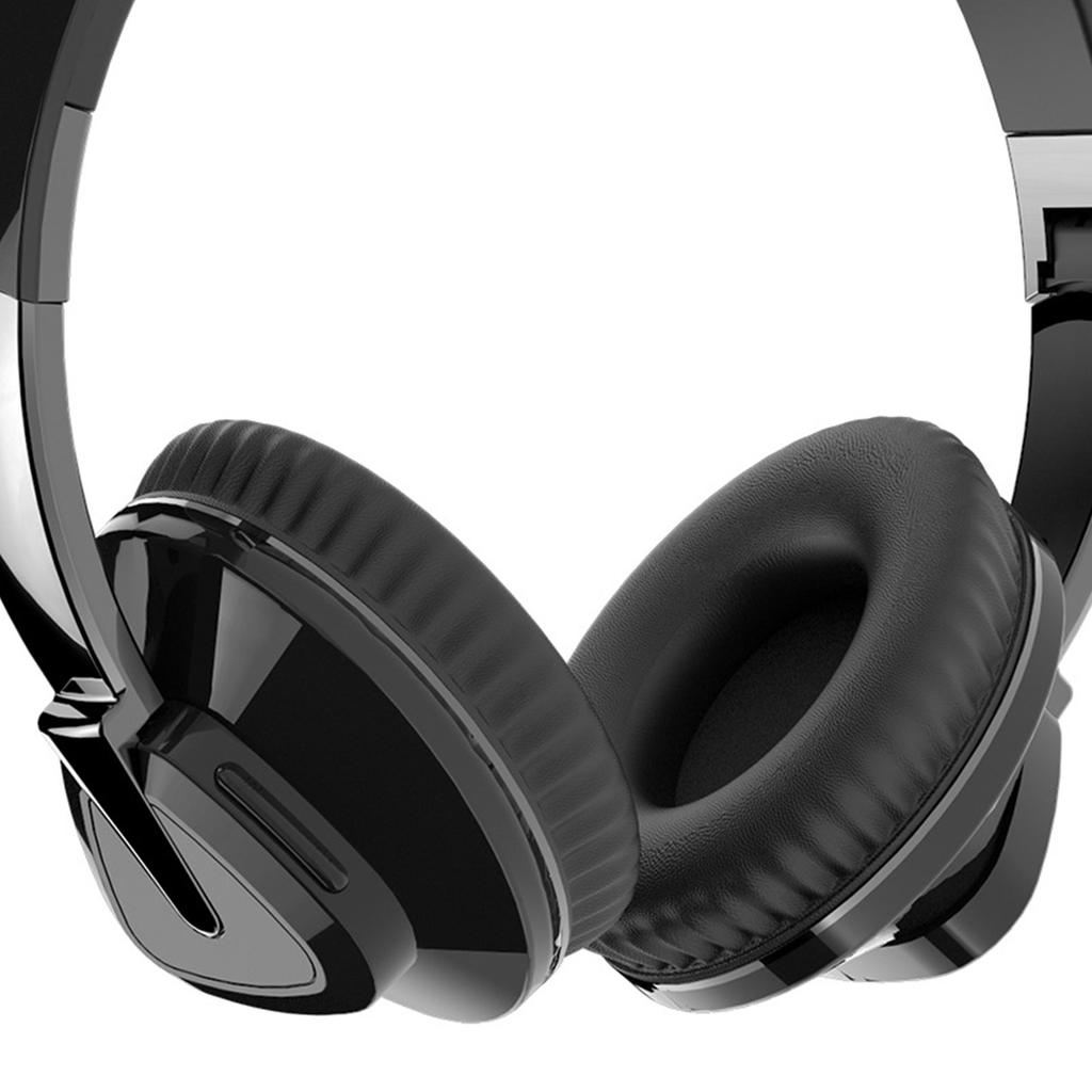 Bluetooth Headset Heavy Bass Stereo Soft Comfortable Wireless Bluetooth Headphones for Computer Cell Phone