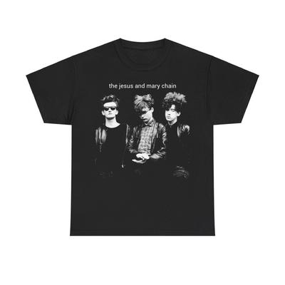 230 Gsm 100% Bavlna The Jesus And Mary Chain Tričko Gang Of Four Sonic Youth Teenage Fanclub The Vaselines Xtc Suicide Unisexové Těžké Bavlněné Tričko