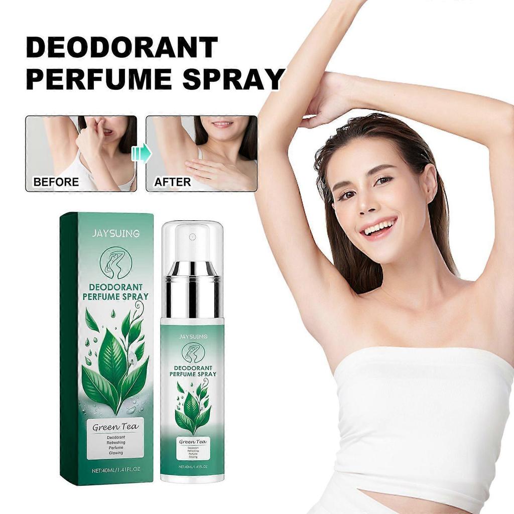 JAYSUING Deodorant Perfume Spray, Armpit Sweat Deodorizing Refreshing Whitening Deodorizing Body Lasting Deodorizing