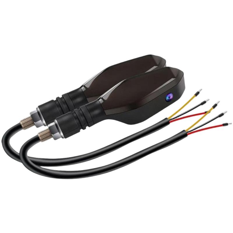 

Motorcycle LED Turn Signal Light with Projection Function and Multi Mode Yellow Signal for Improved Traffic Communication Rhombus