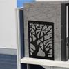Set of 2 Tree Shaped Decorative Book Holders for Office and Study Book Organizer