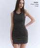 Musinsa Standard Woman Women'S Striped Tank Dress [Black]
