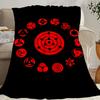 A-Akatsuki Cool N-Naruto-es Anime Blanket Blanket for Couch Sofa Travel Home Hiking Picni Bed Beding Flannel Blanket gift
