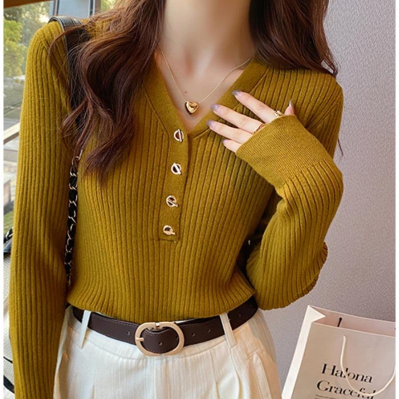 

Свитер женский осенне-зимний базовый топ рождественский вязаный свитер XL