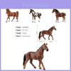 Realistic Pvc Wild Horse Model Collection Featuring Majestic Breeds For Home Decor