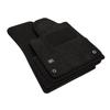 Tapis De Sol - Logo - Peugeot 407 - Velours Noir - Sur Mesure - Antidérapant 2004-2011