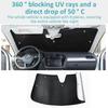 Sunshades for Volkswagen VW Tiguan L R-Line 2017~2024 Side Windshield Curtain Roof Windows Sun Visor Sunroof Cover Accessories