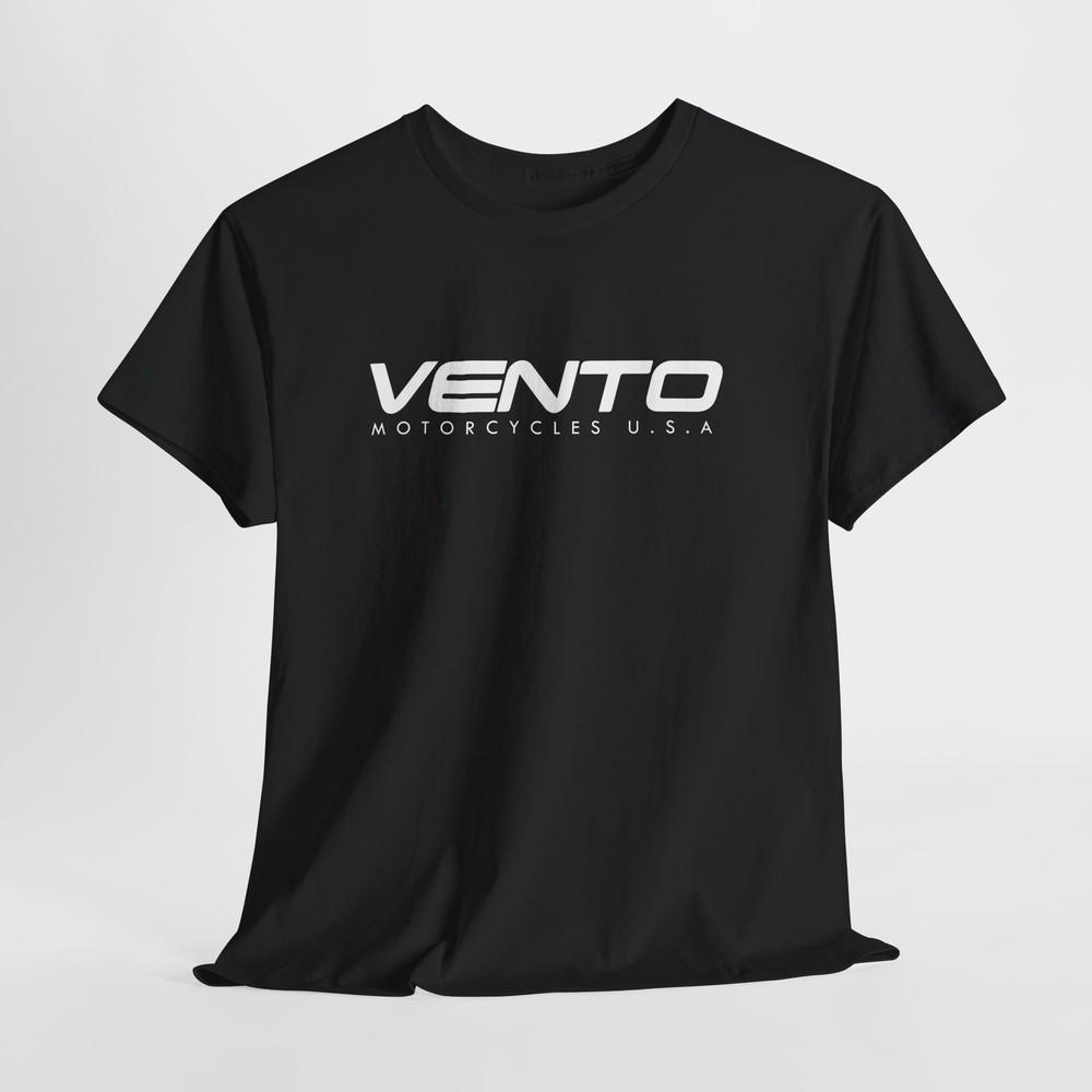 

Vento Motorcycles Black T-Shirt – Unisex Biker Tee for Men or Women 3XL