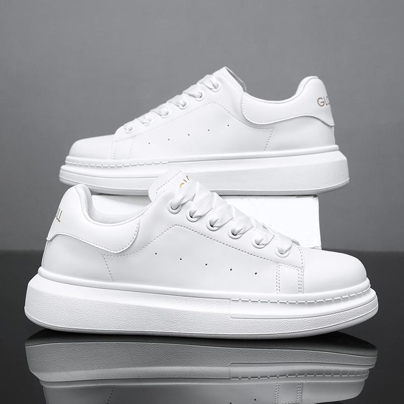 Men 's Casual Four Seasons Fashion Skateboarding  Students Comfortable Sneakers Boys Trending Soft Sole Breathable Shoes