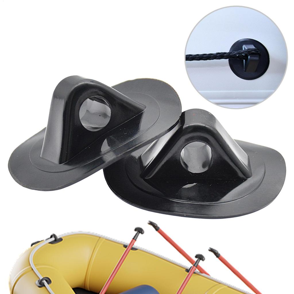 PVC Awning Buckle AnchorRope Buckle Set For Watercraft Inflatable Boat Safety Rope Tiebacks Kayaking Canoeing Rafting Accessory