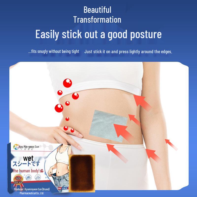 

Пластырь для похудения с полынью для выведения влаги - Hong Kong National Doctor Douyin Light Film. Clear Dampness Gel Patch