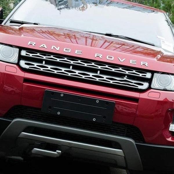 3D Letters ABS Front Hood Emblem Range Rover Hood Letters Stickers For Land Rover Range Rover