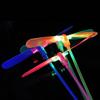 Plastic Dragonfly Toys Aero Props Plastic Propeller Aerodragonfly Toy Glowing Dragonfly Toys Copter Led for Sky Glider