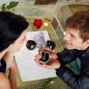 Solid Color LED Ring Jewelry Box Velvet Jewelry Organizer Box  Engagement Proposal