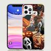 Halloween Fall Art Witch Cat Phone Case For iPhone 17 Air 16 15 Plus 11 14 Pro Max 13 Mini 12 7 8 + SE Pattern Art Customized Co