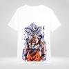 American Retro Unisex T-shirt Sun Wukong Dragon Ball Summer New Retro Fashion Men's and Women's Streetwear