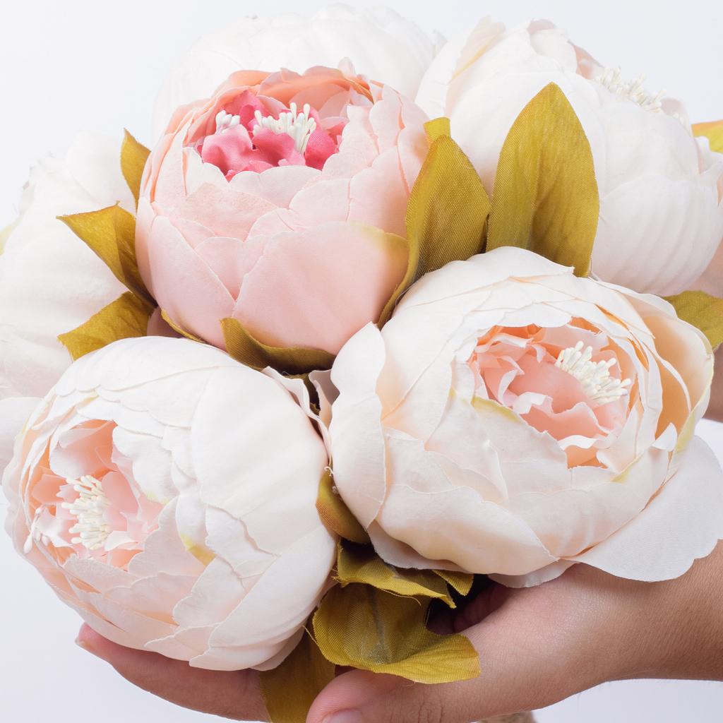 400Pcs Artificial Pearl Stamens Double Ended Vivid Floral Buds for DIY Flower Making and Party Favor Decorations