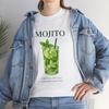 Mojito Cocktail Summer Vibes Funny T-Shirt Refreshing Drink Unisex Fashion Casual Comfort Soft Cotton Tees Vacation Apparel Top