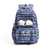 Schoolbag New Middle and High School Students Schoolbag Spine Protection Large Capacity Plaid Backpack Fashion Star Leisure Travel Backpack