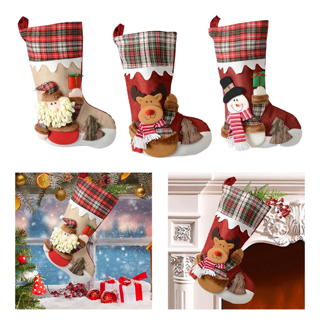 Christmas Stockings Large Christmas Stockings Decoration Portable Christmas