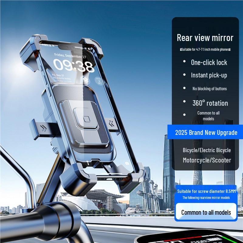 360° drehbarer magnetischer Metall-Handyhalter für das Auto