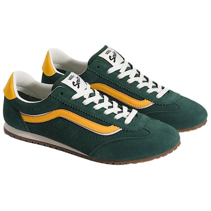 Vans Super Lowpro Low Top Lifestyle Sneakers Unisex Green VN000XVK02I