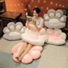 Cartoon Bear Paw Seat Cushion, Chair Cushion, Plush Toy Office Seat Cushion, Throw Pillow, Waist Cushion, Student Dormitory Seat Cushion