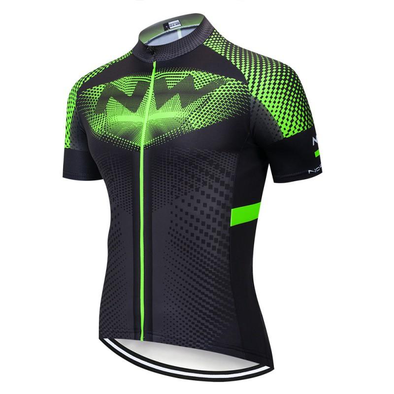 Men Women Cycling Jersey Short Sleeve Breathable Quick Dry Bike Shirt Sport Apparel