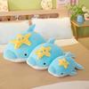 Plush Dolphin Toy With Pp Cotton Filling For Kids And Baby Sleep Comfort