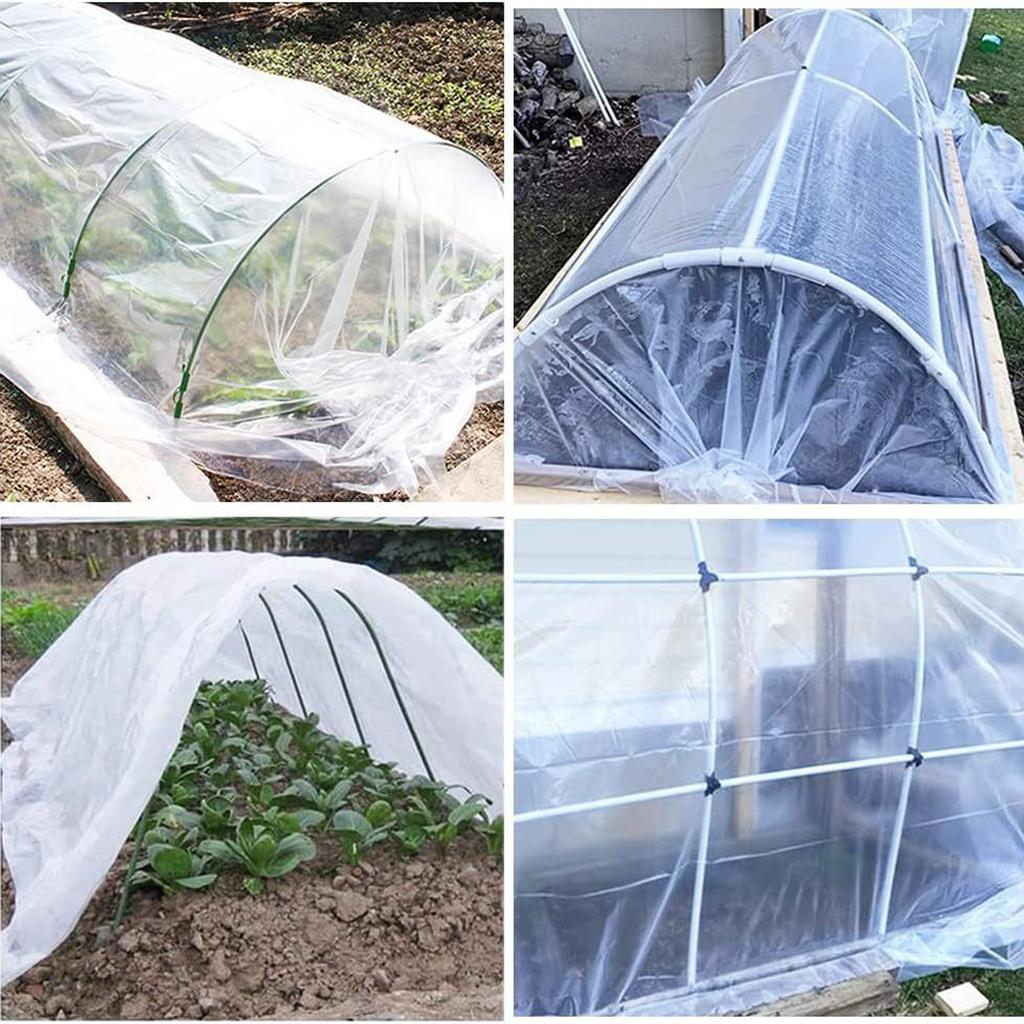 Garten Bauernhof UV-Beständige Transparente Folienabdeckung, Dicke Plastikfolie für Gewächshaus, Pflanze , Abdeckung