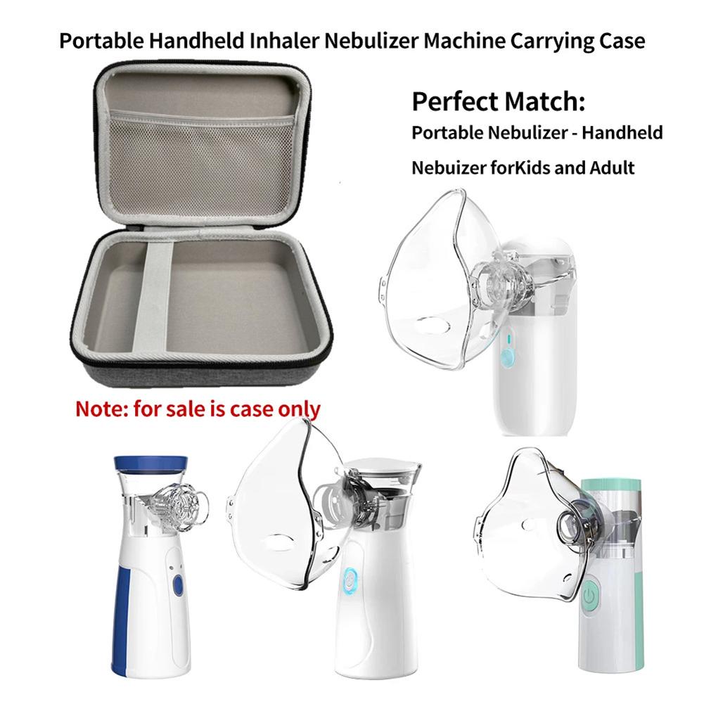

Portable Nebulizer Carry Bag with Mesh Bag Hard Shell Nebulizer Box Waterproof Nebulizer Storage Handbag Emergency Medical Bag China Mainland