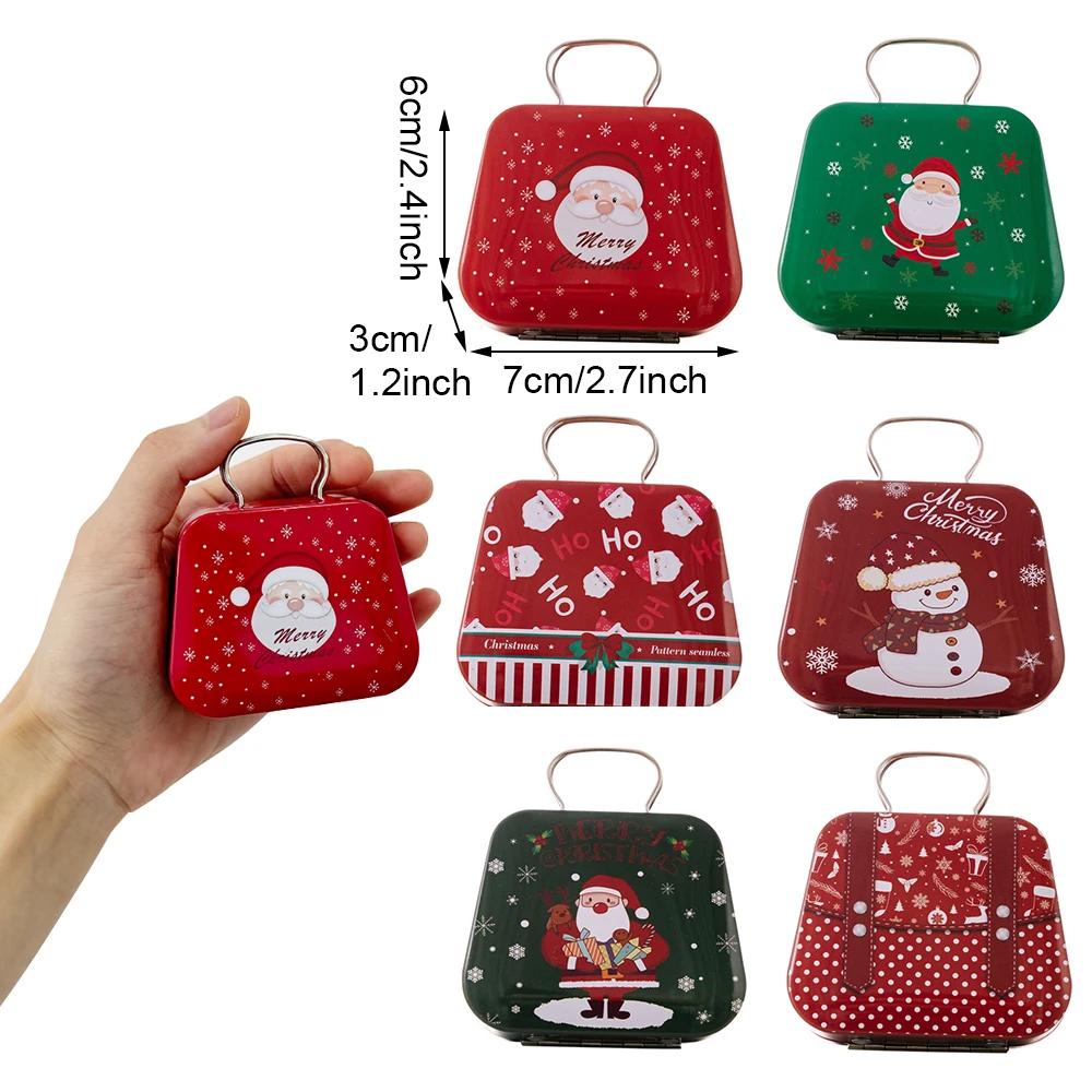 Runtow Christmas Santa Claus Candy Coin Purse Marry Christmas Party Decor For Home 2025 Navidad Natal Noel Happy New Year 2025