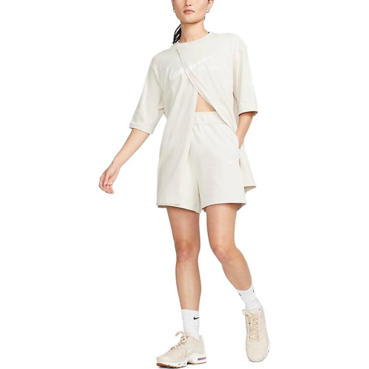 New Nike Casual Shorts Women's White DM6729-104