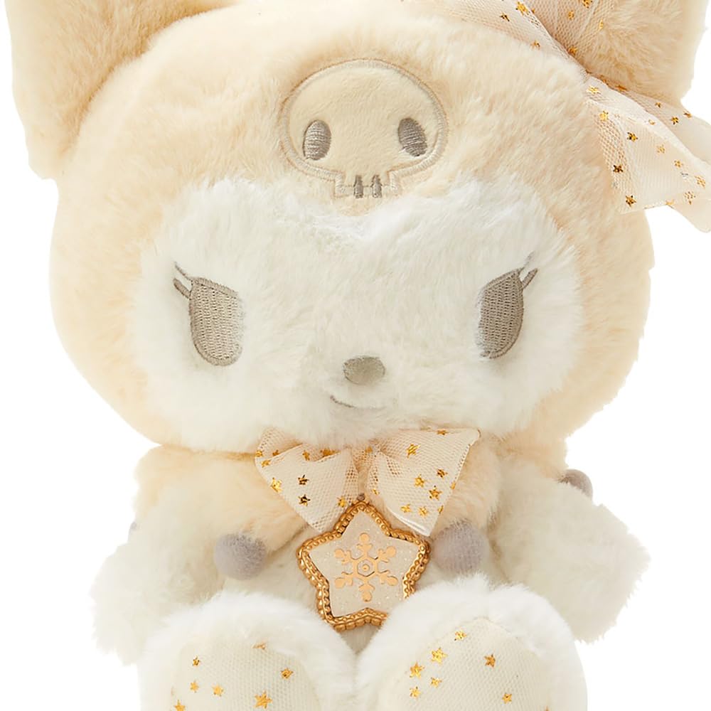 Sanrio Sanrio Plush Toy L Kuromi Kuromi x 21 x 16cm White Design Series Character 025488 SANRIO (SANRIO) Kuromi-chan 23.5