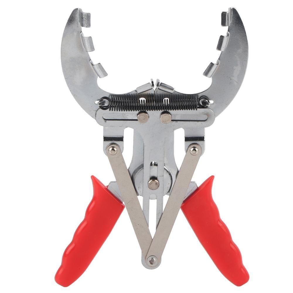 ABS Stee Piston Ring Pliers Non-Slip Spring-Loaded Return Piston Ring Installer Remover Tools Universal Adjustable