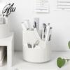 Multi-compartment Pen Holder 360 Degree Rotating Holder, Large Capacity Office Desk Organizer Desktop for School Home Storage Makeup Brush