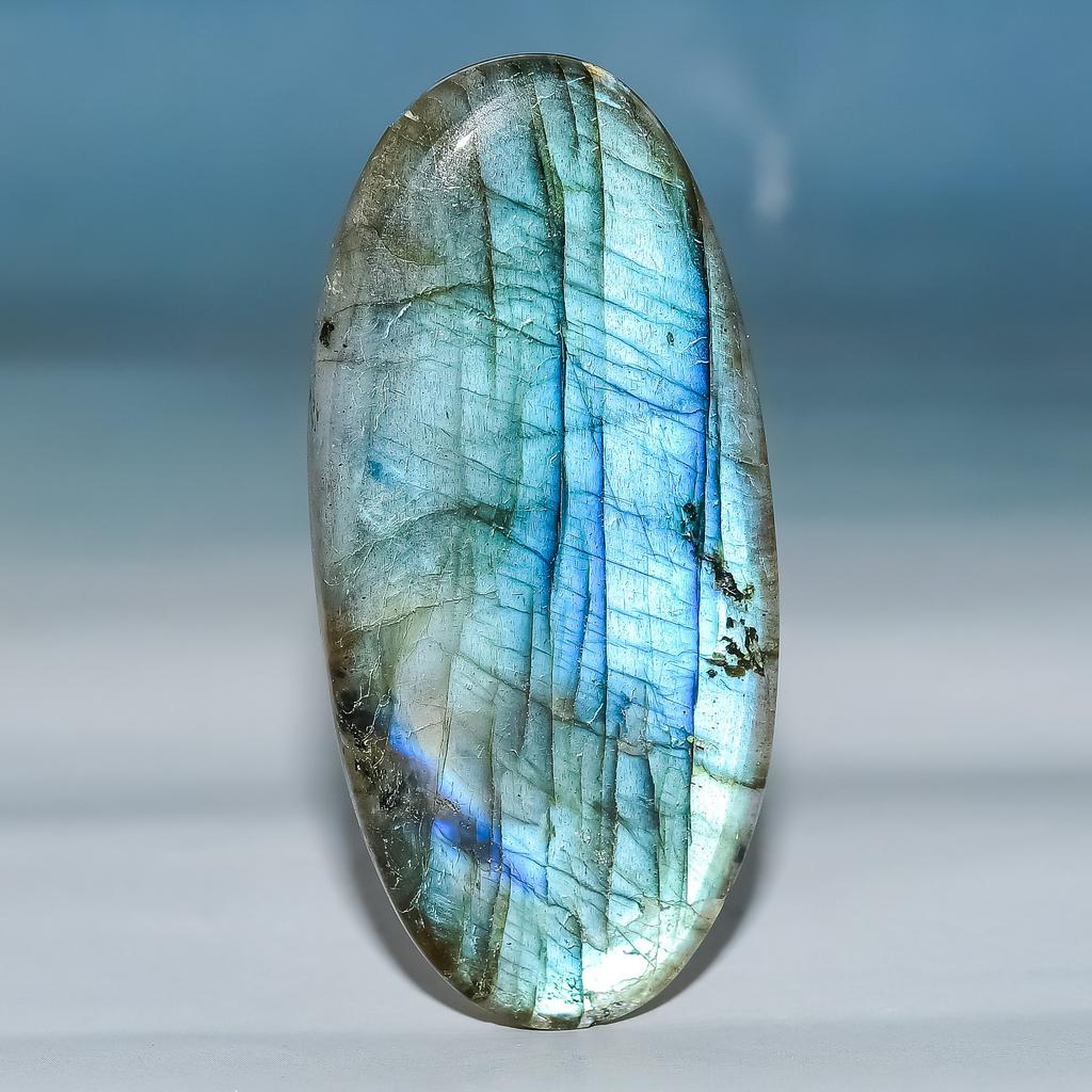 Labradorite 2.4x5.1mm Natural Cabochon Fine Loose 64.5Cts. P6O57