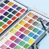 Boite en étain: Set de Peinture Aquarelle Portable 100 Couleurs pour Enfants DIY Nail Art & Peinture