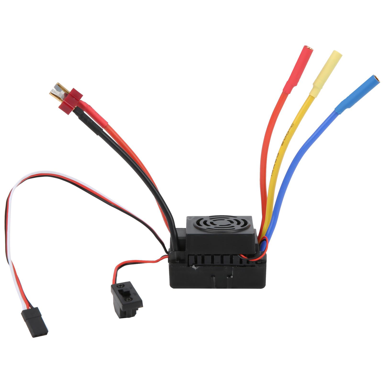 

60A Waterproof Brushless ESC Electric Speed Controller for SCX10 110 RC Car ModelT Plug