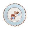 Teddybär Einweggeschirr Junge Mädchen Babyparty Zubehör Pappteller Becher Kinder Geburtstagsparty Dekoration Geschenktüte Ballon