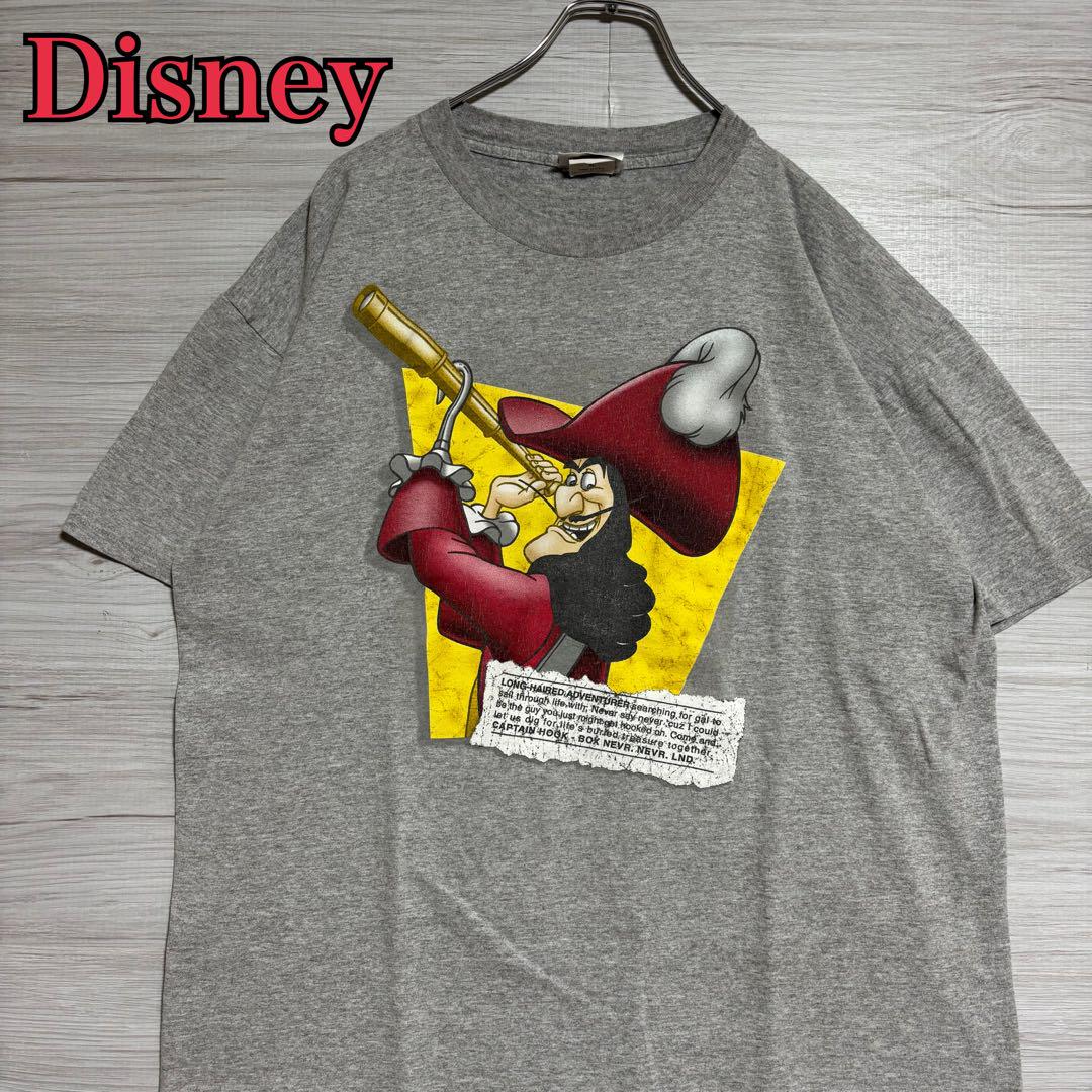 

[Б/У] Редкая футболка Disney Питер Пэн Капитан Крюк, размер XL, импортирована из-за границы