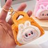 Styl Uroczy Labubu Potwór Dekoracja Brelok Zabawki Portfel Zero Pluszowy Wisiorek Wieszak na Torbę Akcesorium Torba do Przechowywania Słuchawek