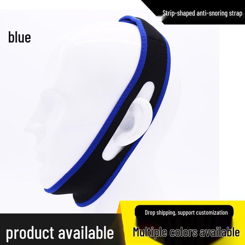 

Adjustable Anti-Snoring Chin Strap for Snoring Prevention and Mouth Breathing Correction 66*7.5 cm рожевий