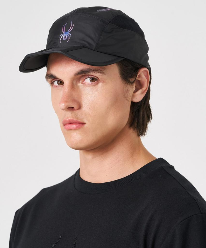 SPYDER Men'S Running Foldable Camp Cap Spkpanca231Mblk