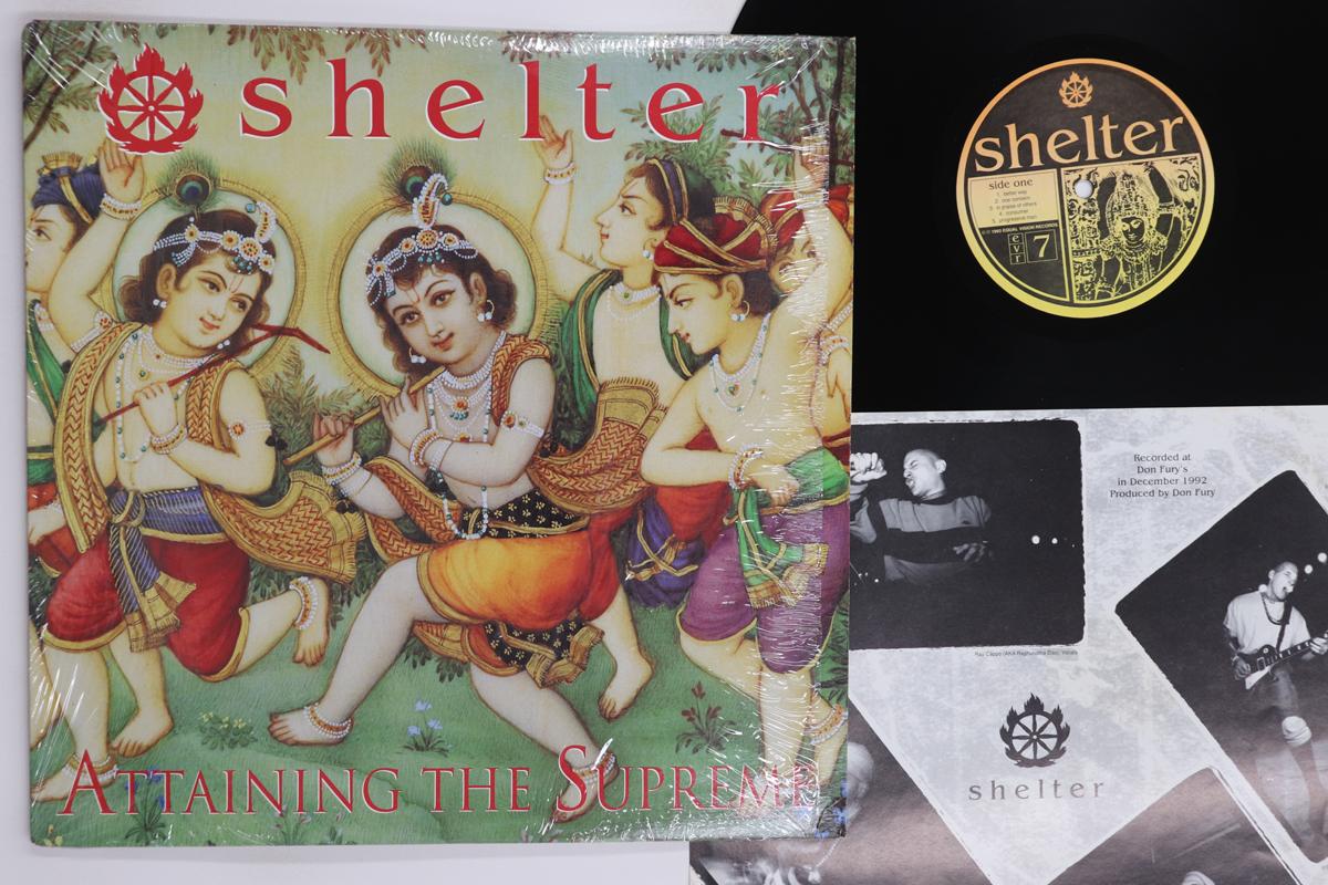 

LP Record SHELTER Attaining Supreme EVR7 EQUAL VISION 1993 US Rock Used