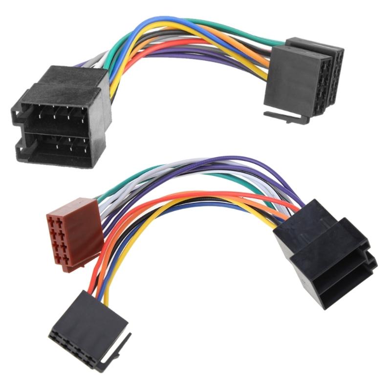 High-performance Car Stereo Radio Lead Loom Wiring Harness Connector Adaptor Easy Connection for 1997-2001 2002-2004